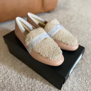 ❌Sold❌NIB Coach C Chain Helena Loafer w/ Shearling